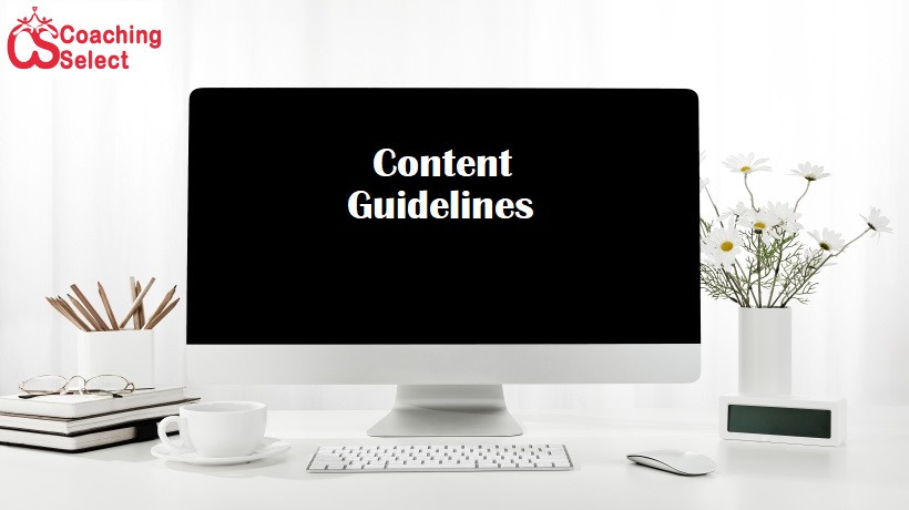 ContentGuidelinesatCoachingSelect